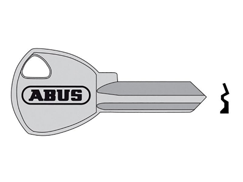 ABU 65/25 25MM NEW PROFILE KEY BLANK