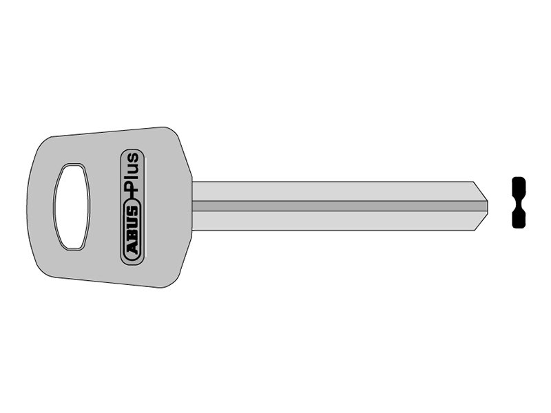 ABU X PLUS KEY BLANK 23211