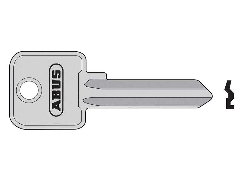 ABU 90RK/50 KEY BLANK (6 PIN)