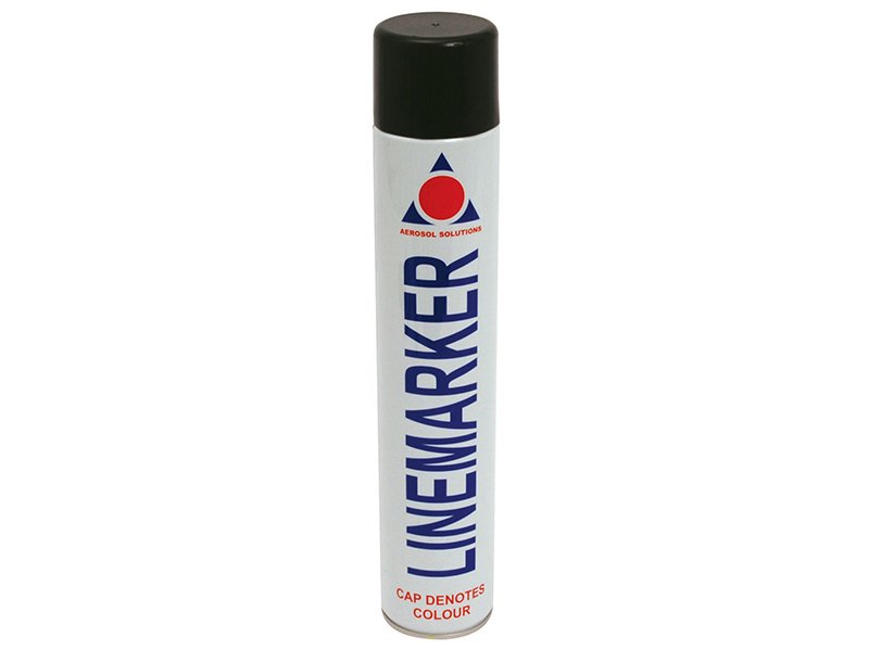 AER 0906 LINE MARKING SPRAY PAINT BLACK