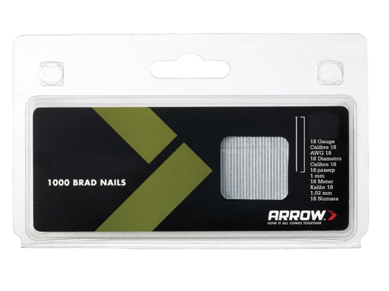 ARR BN1824 BRAD NAILS 38MM 18G (PACK 100