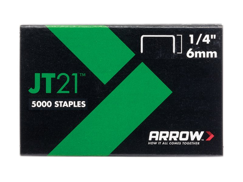 ARR JT21 T27 STAPLES 6MM (1/4IN) (BOX 50