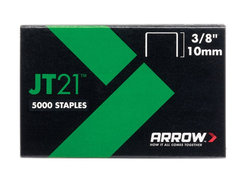 ARR JT21 T27 STAPLES 10MM (3/8IN) (BOX 5