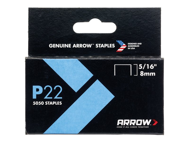 ARR P22 STAPLES 8MM ( 5/16IN) (BOX 5050)