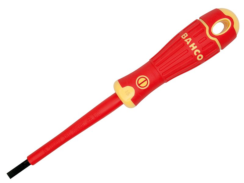 BAH BAHCOFIT INSULATED SLOTTED SCREWDRIV