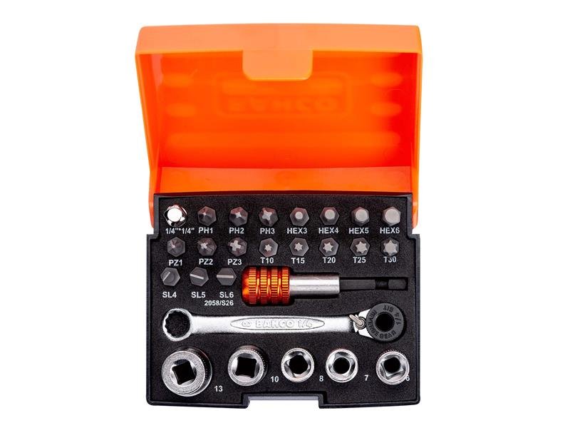 BAH 2058/S26 1/4IN DRIVE RATCHET SOCKET