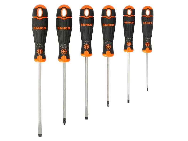 BAH B219.006 BAHCOFIT SCREWDRIVER SET, 6