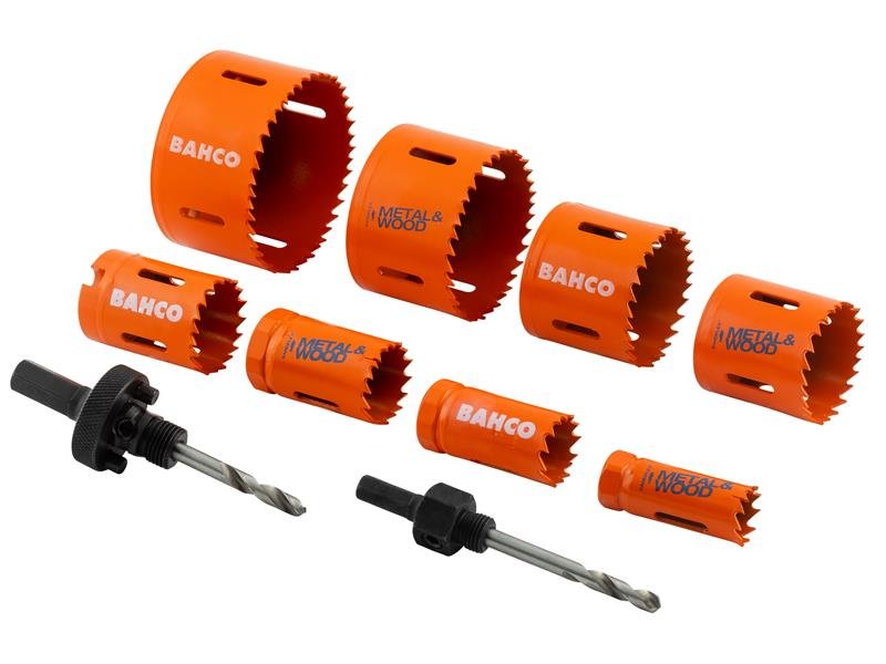 BAH ELECTRICIAN'S BI-METAL HOLESAW SET,