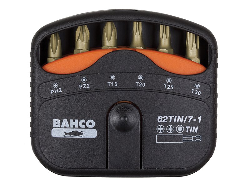 BAH 62TIN/7-1 TIN BIT SET, 7 PIECE