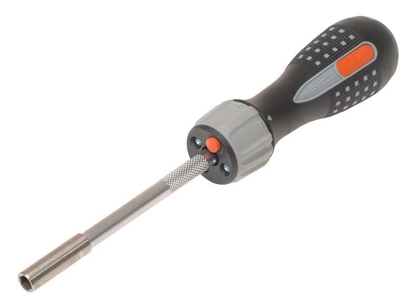BAH 808050L LED RATCHET SCREWDRIVER & 6