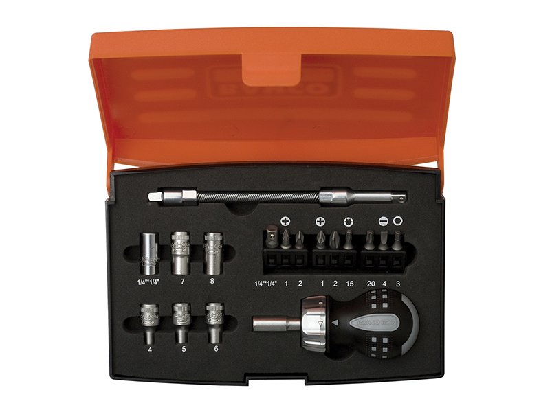 BAH 808050S-18 STUBBY RATCHET SCREWDRIVE