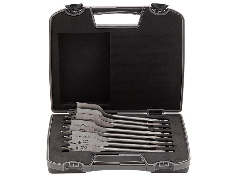 BAH 9629 SERIES FLAT BIT SET, 8 PIECE