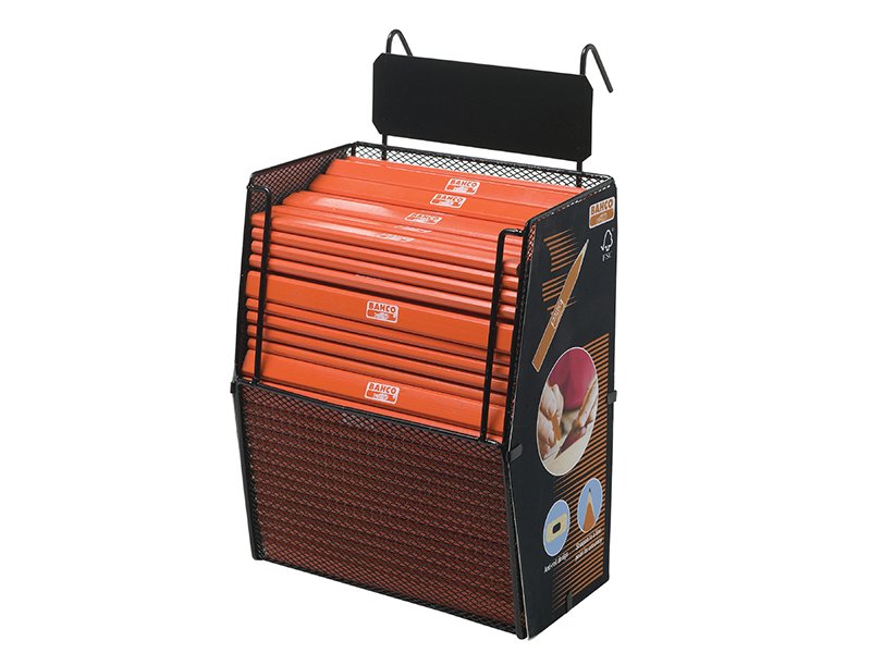 BAH CARPENTER'S PENCIL DISPLAY WITH 200