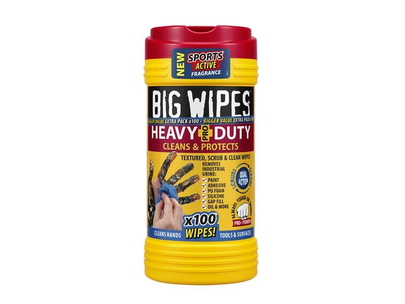 BGW HEAVY-DUTY PRO+ ANTIVIRAL WIPES (TUB