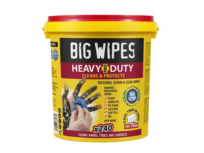 BGW HEAVY-DUTY PRO+ ANTIVIRAL WIPES (BUC