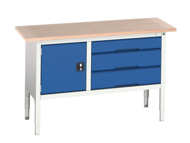 BOT VERSO ADJUSTABLE HEIGHT STORAGE BENC