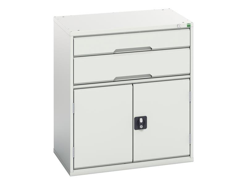 BOT VERSO 2 DRAWER + CUPBOARD 900 X 800M