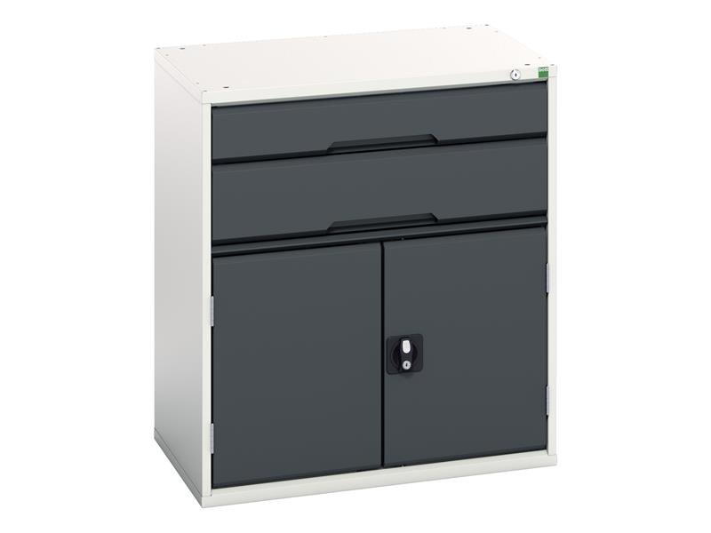 BOT VERSO 2 DRAWER + CUPBOARD 900 X 800M