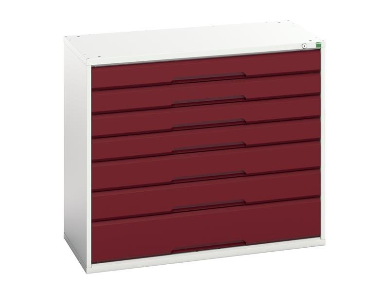 BOT VERSO 7 DRAWER CABINET 1050 X 900MM