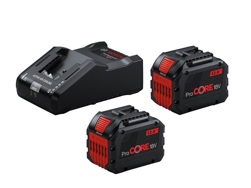 BSH PROCORE18V 12.0AH BATTERIES & CHARGE