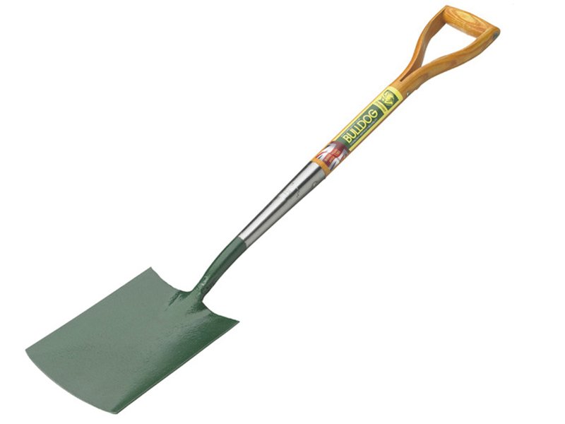 BUL PREMIER WOODEN HANDLE GARDEN SPADE