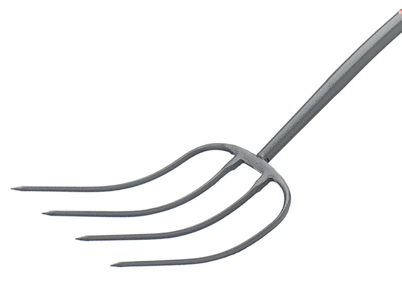 BUL ALL-METAL 4-PRONG MANURE FORK T-HAND