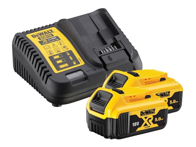 DEW DCB184 B2C XR CHARGER & BATTERY SET