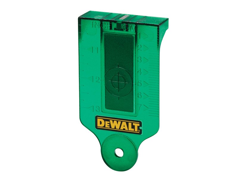 DEW DE0730G GREEN LASER TARGET CARD