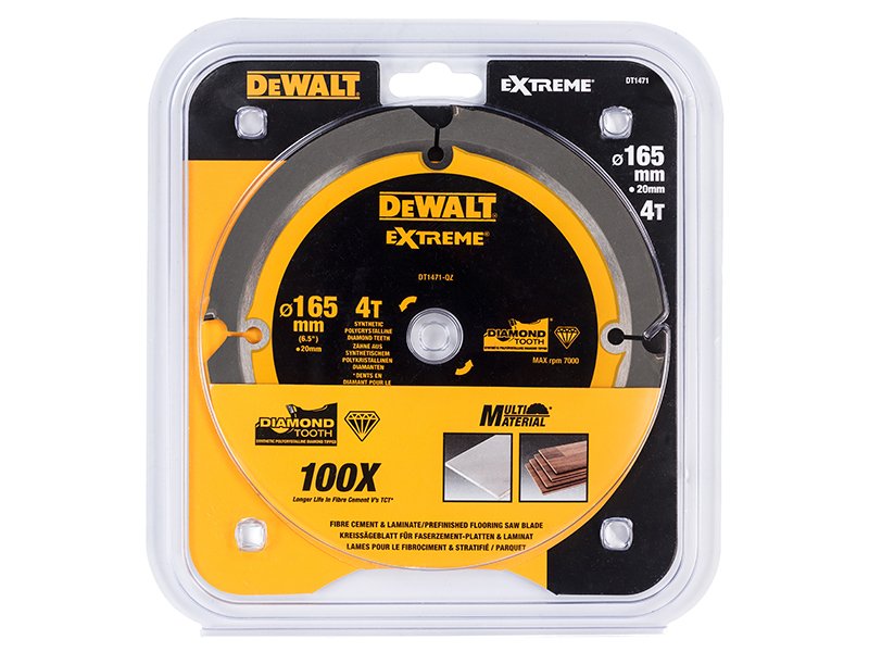 DEW EXTREME PCD FIBRE CEMENT SAW BLADE 1