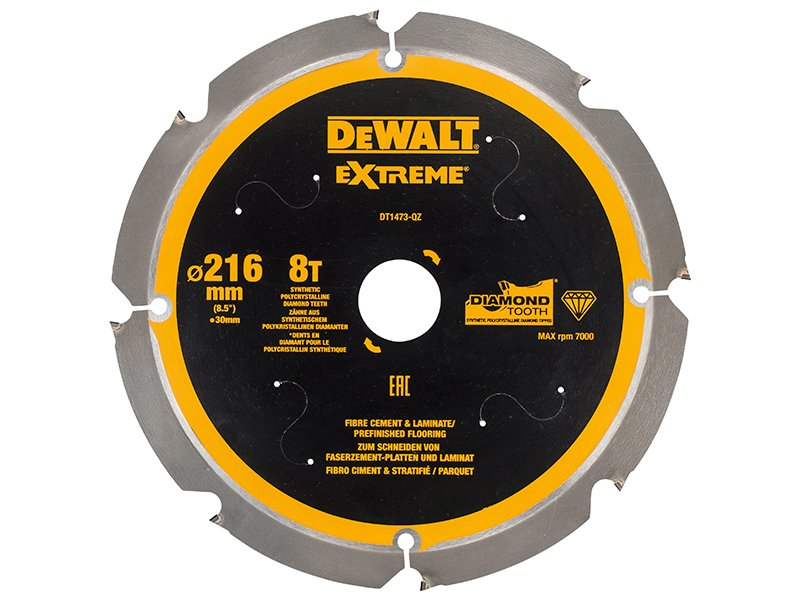DEW EXTREME PCD FIBRE CEMENT SAW BLADE 2
