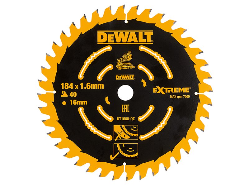 DEW CORDLESS MITRE SAW BLADE FOR DCS365