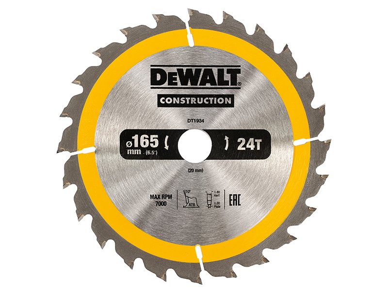 DEW PORTABLE CONSTRUCTION CIRCULAR SAW B