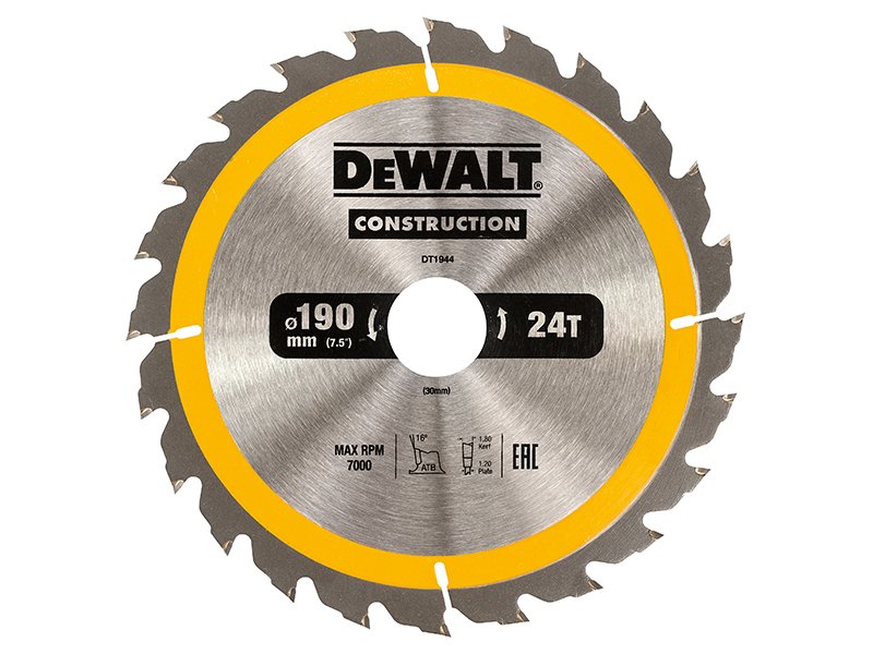 DEW PORTABLE CONSTRUCTION CIRCULAR SAW B