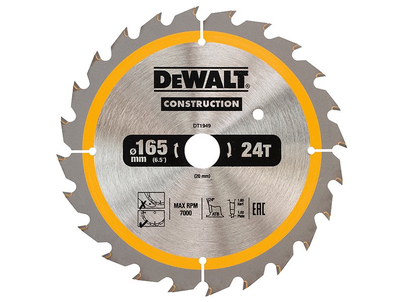 DEW CORDLESS CONSTRUCTION TRIM SAW BLADE