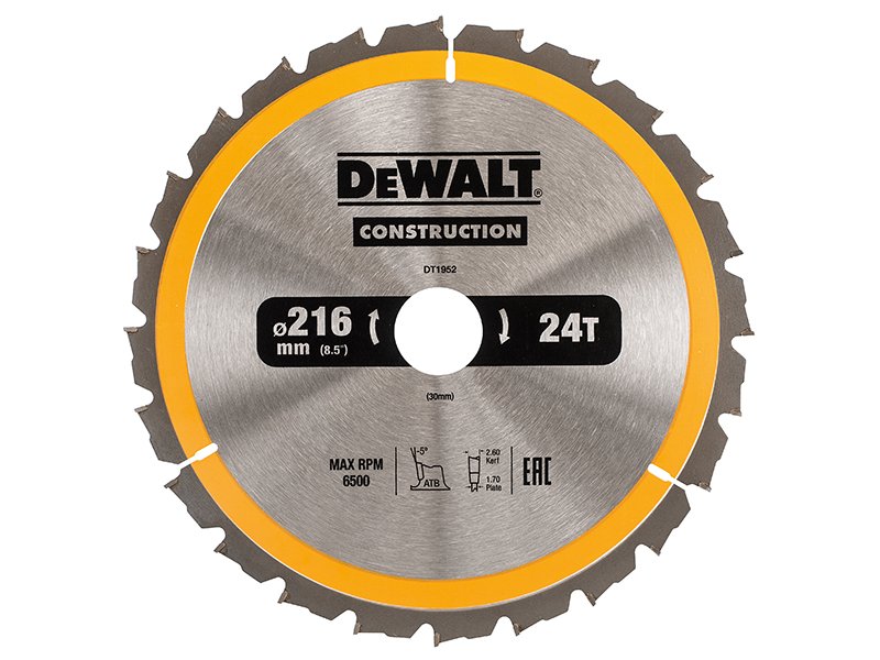 DEW STATIONARY CONSTRUCTION CIRCULAR SAW