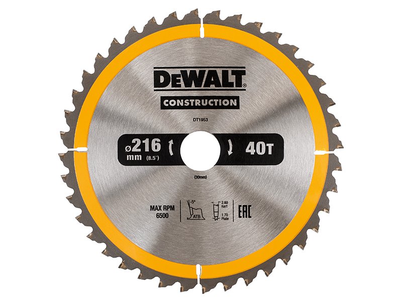 DEW STATIONARY CONSTRUCTION CIRCULAR SAW