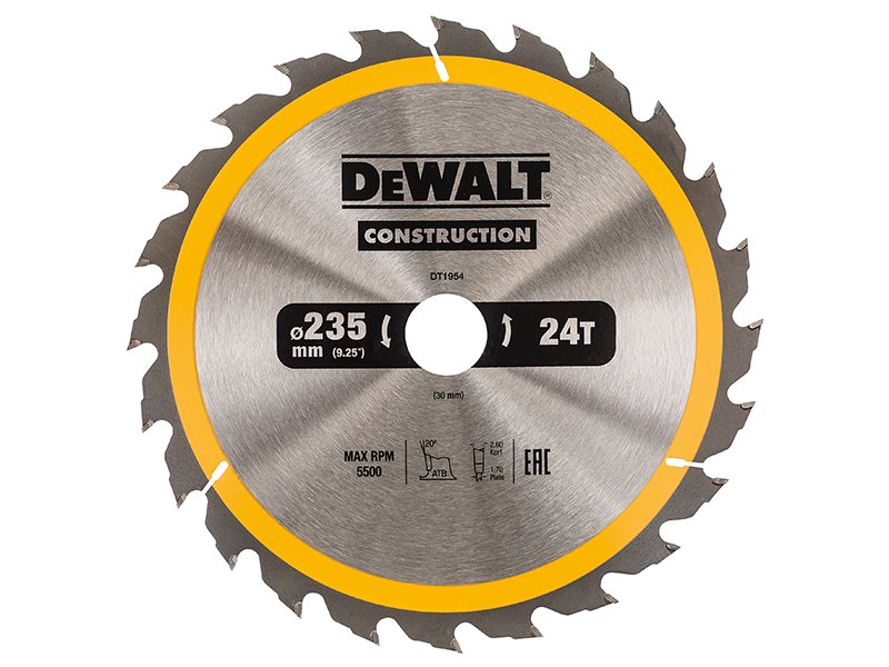 DEW PORTABLE CONSTRUCTION CIRCULAR SAW B