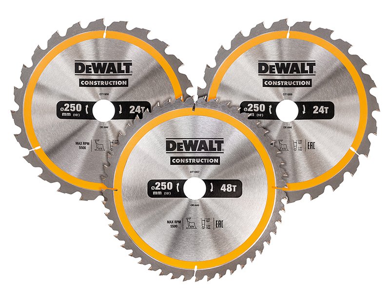 DEW DT1963 CONSTRUCTION CIRCULAR SAW BLA