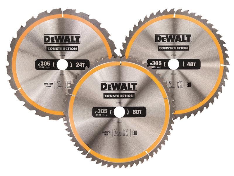 DEW DT1964 CONSTRUCTION CIRCULAR SAW BLA