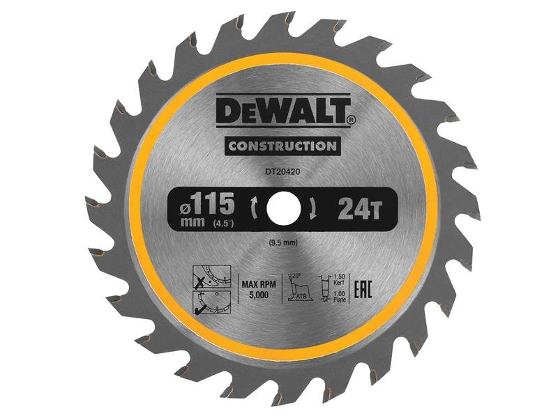 DEW DT20420 TCT CONSTRUCTION CIRCULAR SA