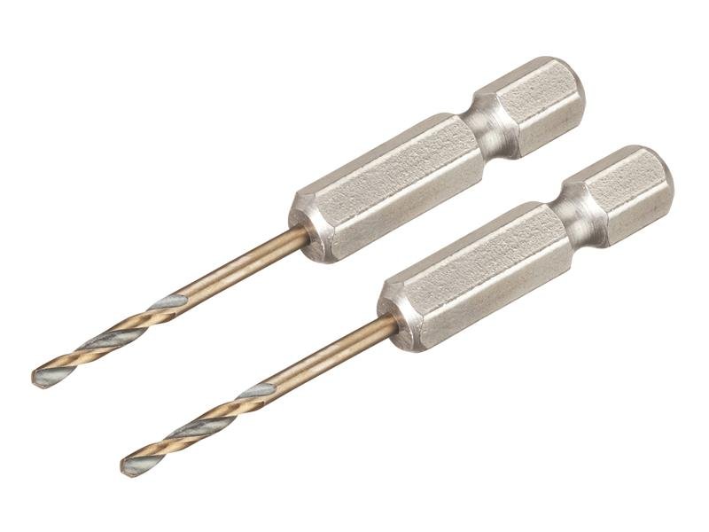 DEW BLACK&GOLD HEX HSS-G DRILL BITS (2)