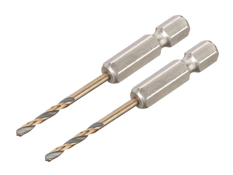 DEW BLACK&GOLD HEX HSS-G DRILL BITS (2)