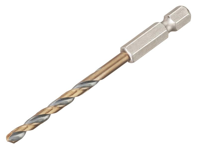 DEW BLACK&GOLD HEX HSS-G DRILL BIT 4.0MM