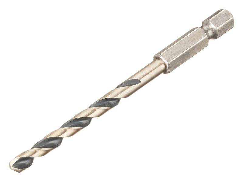DEW BLACK&GOLD HEX HSS-G DRILL BIT 4.5MM