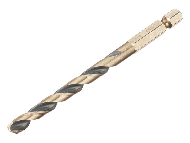 DEW BLACK&GOLD HEX HSS-G DRILL BIT 6.5MM
