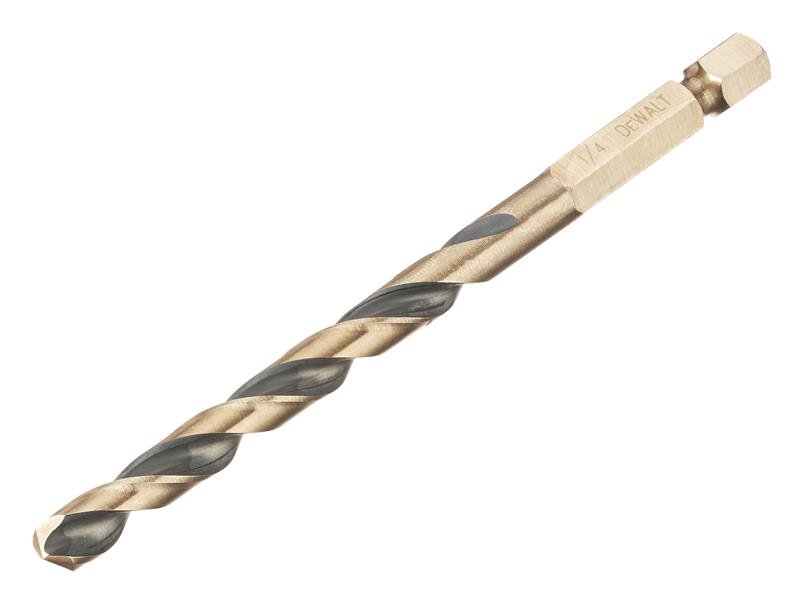 DEW BLACK&GOLD HEX HSS-G DRILL BIT 7.0MM