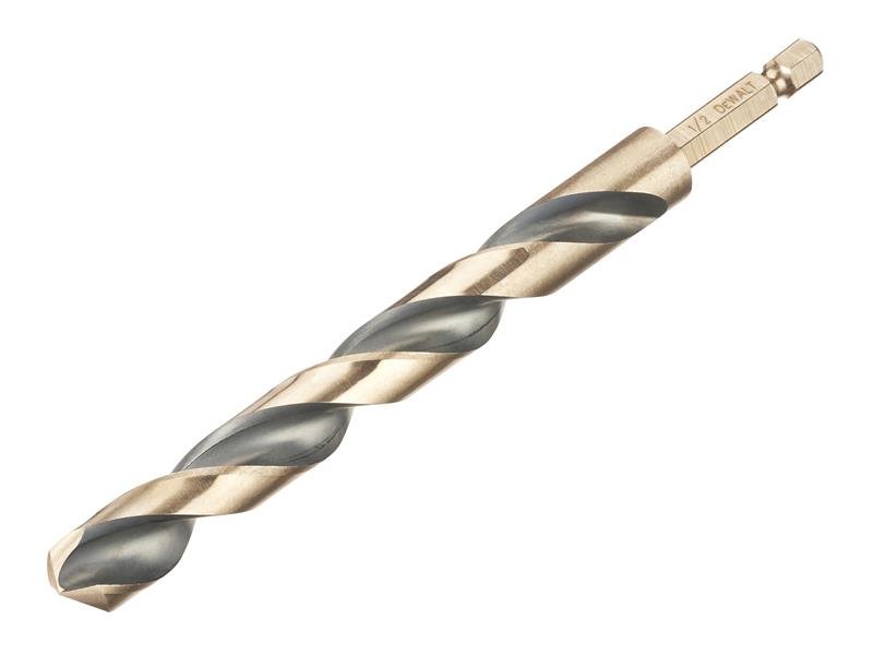 DEW BLACK&GOLD HEX HSS-G DRILL BIT 13.0M
