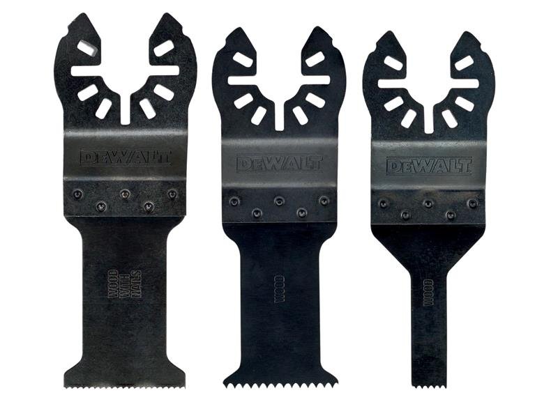 DEW MULTI-TOOL BLADE SET, 3 PIECE