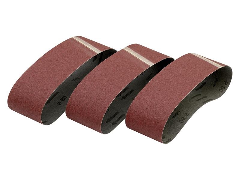 DEW SANDING BELT 533 X 75MM 120G PACK OF