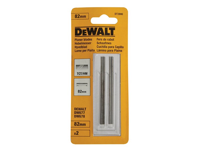 DEW DT3906 TCT REVERSIBLE PLANER BLADES